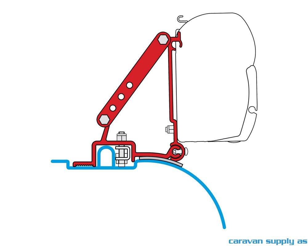 Feste F45 Ducato high roof 2x8cm feste 