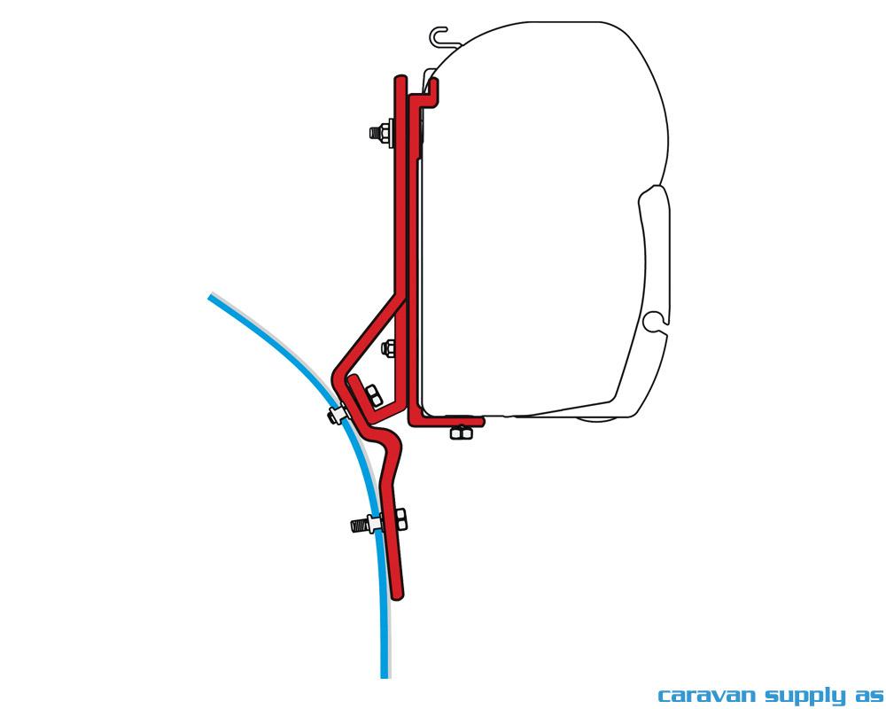 Feste F45 Ducato etter 1984 2x14cm feste 98655-286