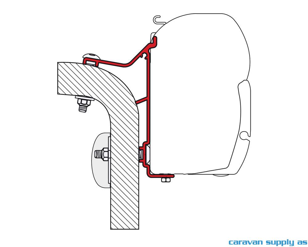 Feste F45 Hymer Van/B2 2x8cm + 2x35cm feste 98655-