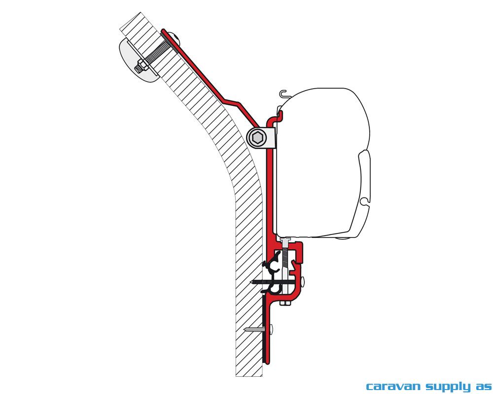 Feste F45 Eriba Touring 3x8cm feste 98655-283