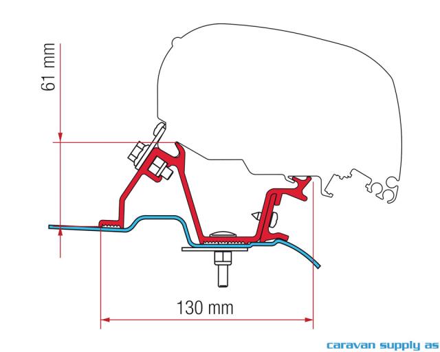 Feste F65/F80 Sprinter>07 /Crafter 07-16 98655-746