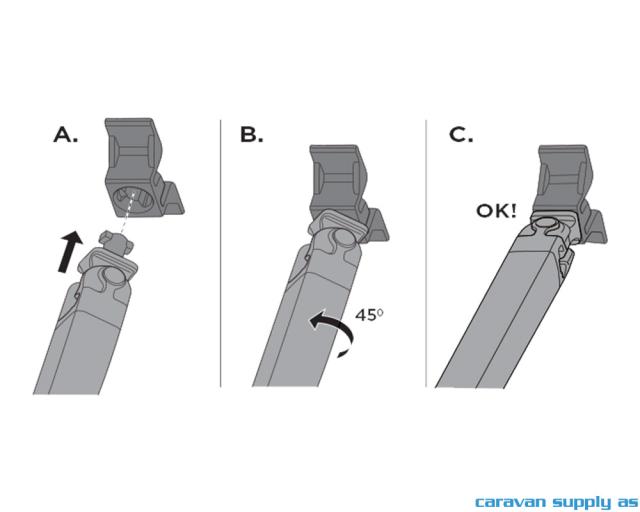 Thule 3rd support leg 306778