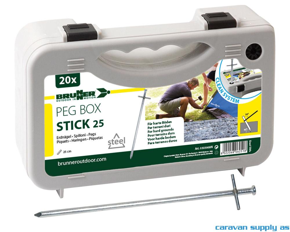 Teltplugg Brunner Peg Box Stick