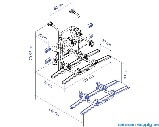 Sykkelstativ Thule Lift