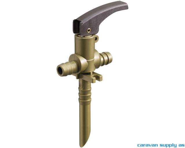 Tappekran 10mm m/2 innganger