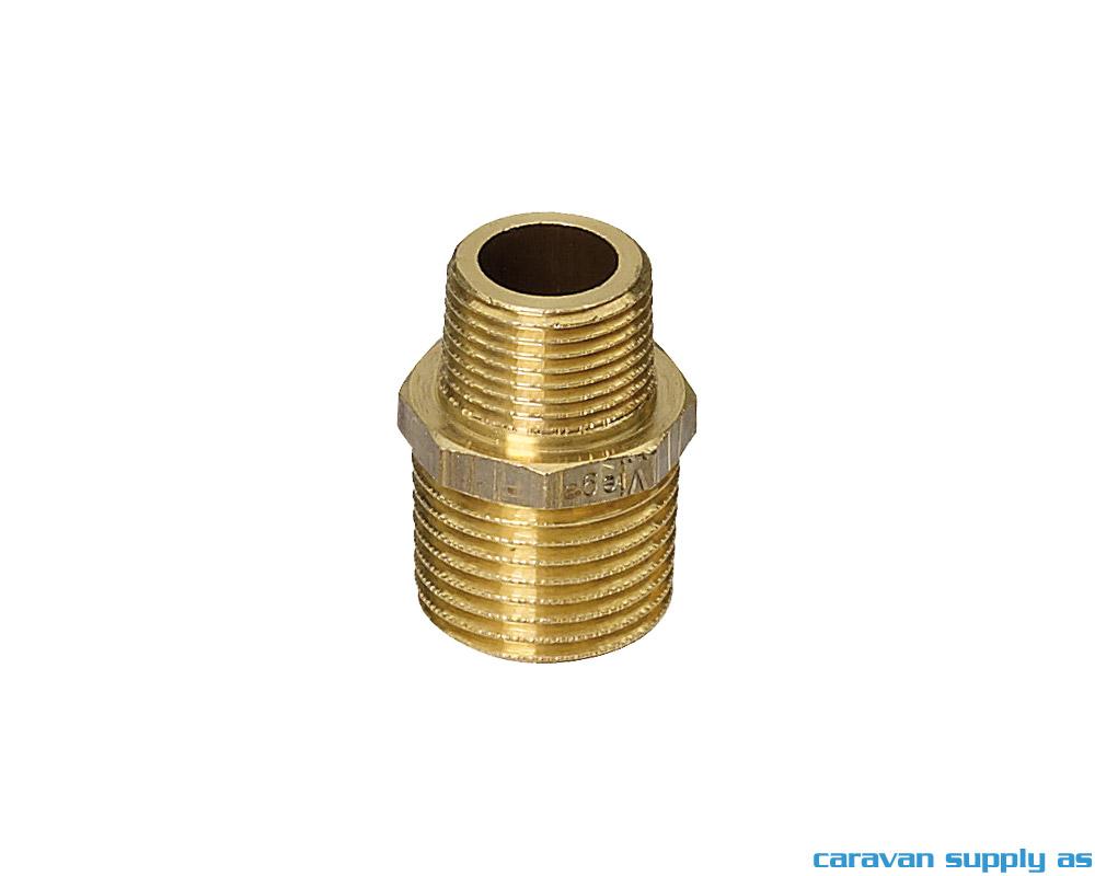 Adapter UniQuick m/gjenger 1/2