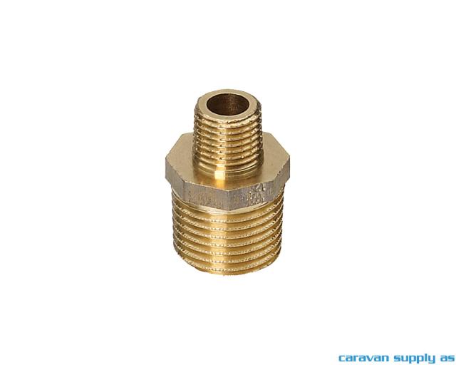 Adapter UniQuick m/gjenger 1/2