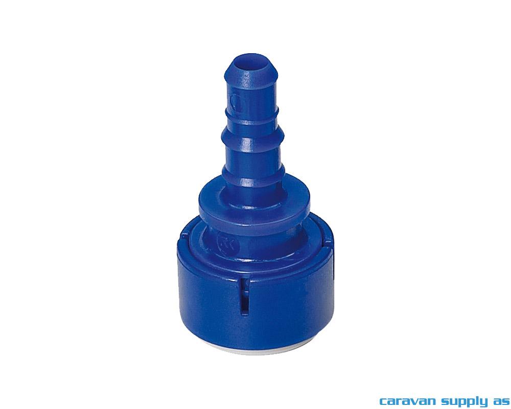 Kobling UniQuick Ø12mm rett til 12mm slange