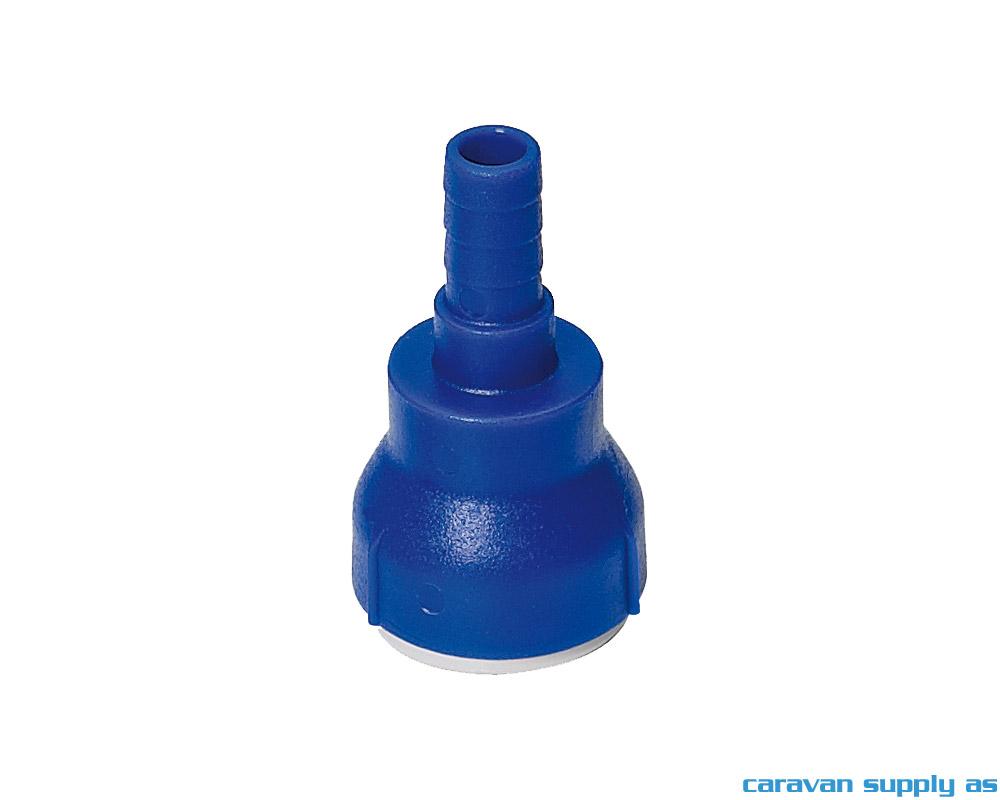 Kobling UniQuick Ø12mm rett til 10mm slange