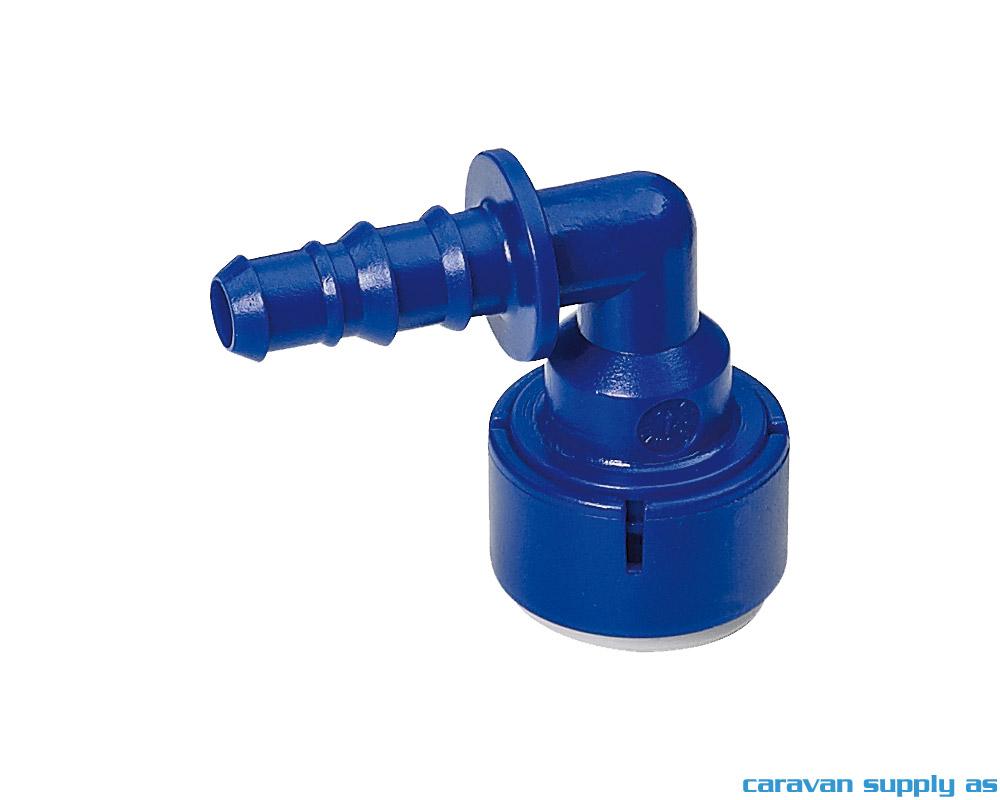 Kobling UniQuick Ø12mm L til 12mm slange