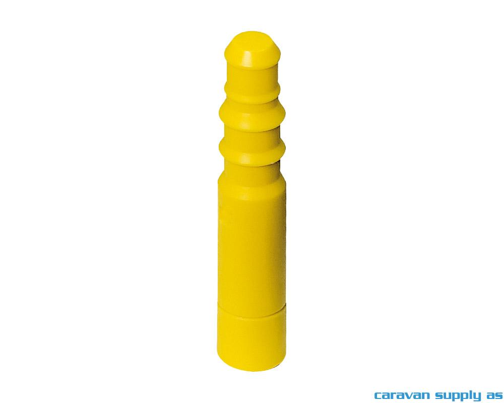 Slangestuss UniQuick Ø12mm stopper gul