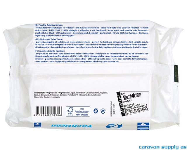 Toalettpapir Yachticon Easy Flush 44 ark