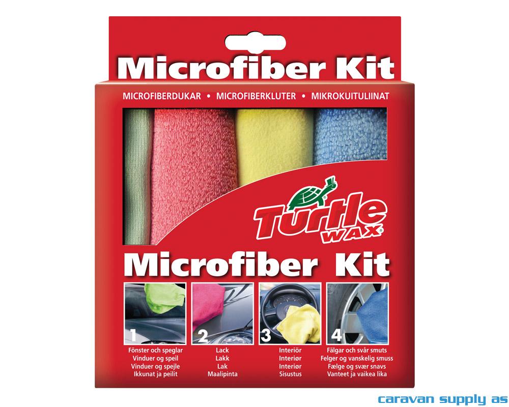 Turtle Wax mikrofiberkluter 4stk