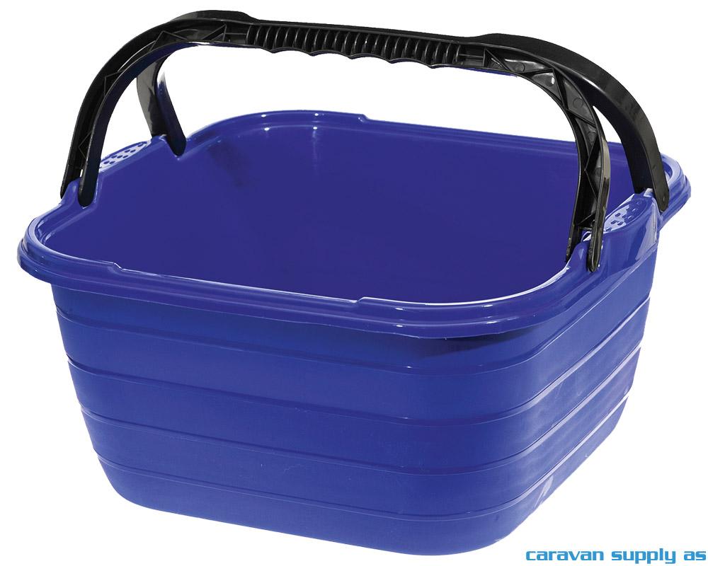 Bøtte Yachticon kantet 14l 25x25x21cm blå