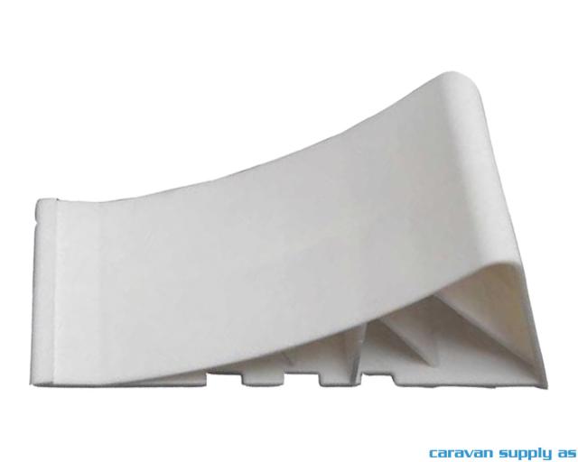 Chock PVC hvit