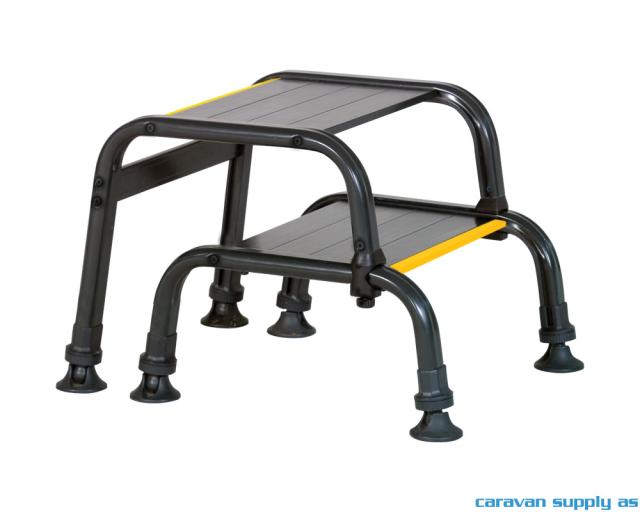 Trinn Westfield Prostep2 dobbel alu 64x48x38cm 200