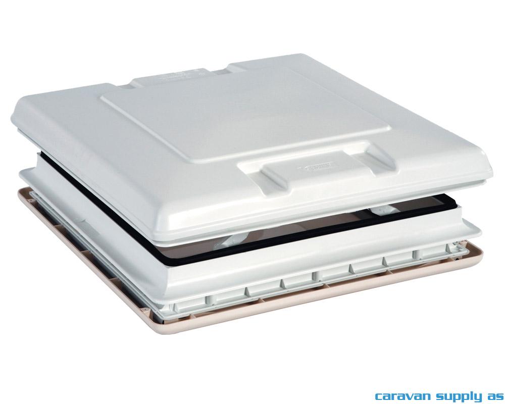 Takluke 50x50cm Fiamma Vent 50 hvit
