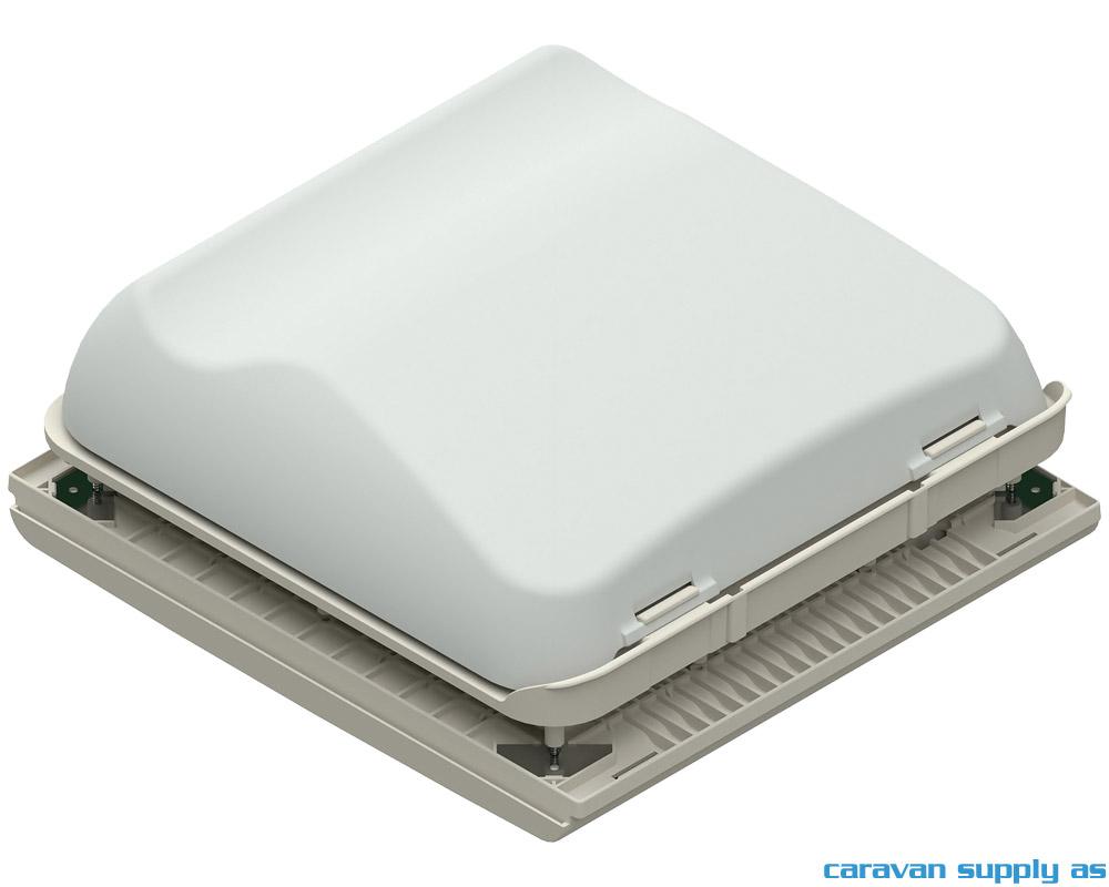 Takluke 28x28cm Fiamma Vent 28 F hvit