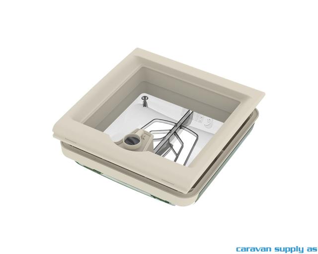 Takluke 28x28cm Fiamma Vent 28 F crystal