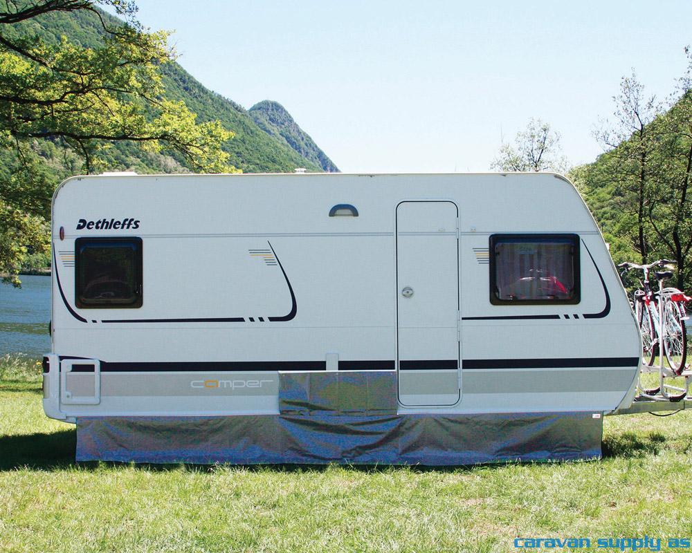 Understykke Fiamma til caravan 450x60cm grå