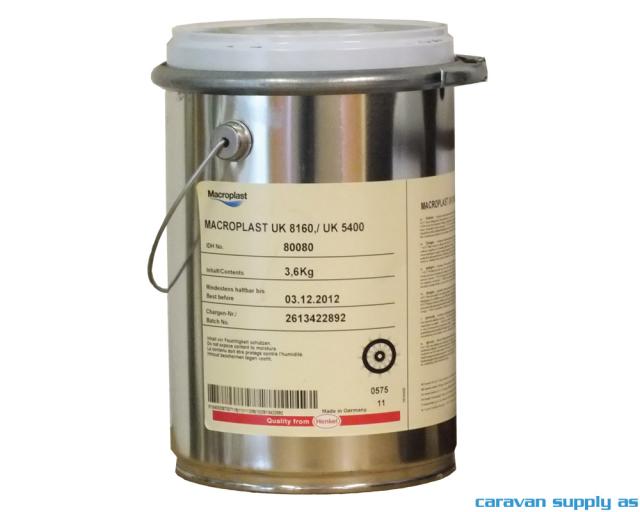 Lim Loctite UK8160/5400 macroplast to-komponent 3,
