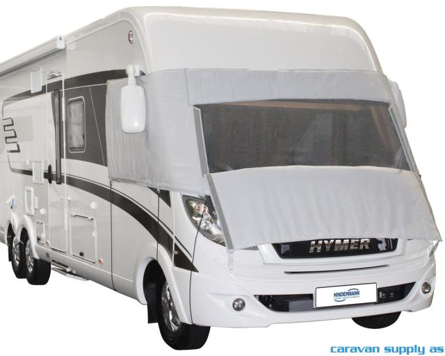 Trekk til front på bobil Hindermann Lux Hymer Star