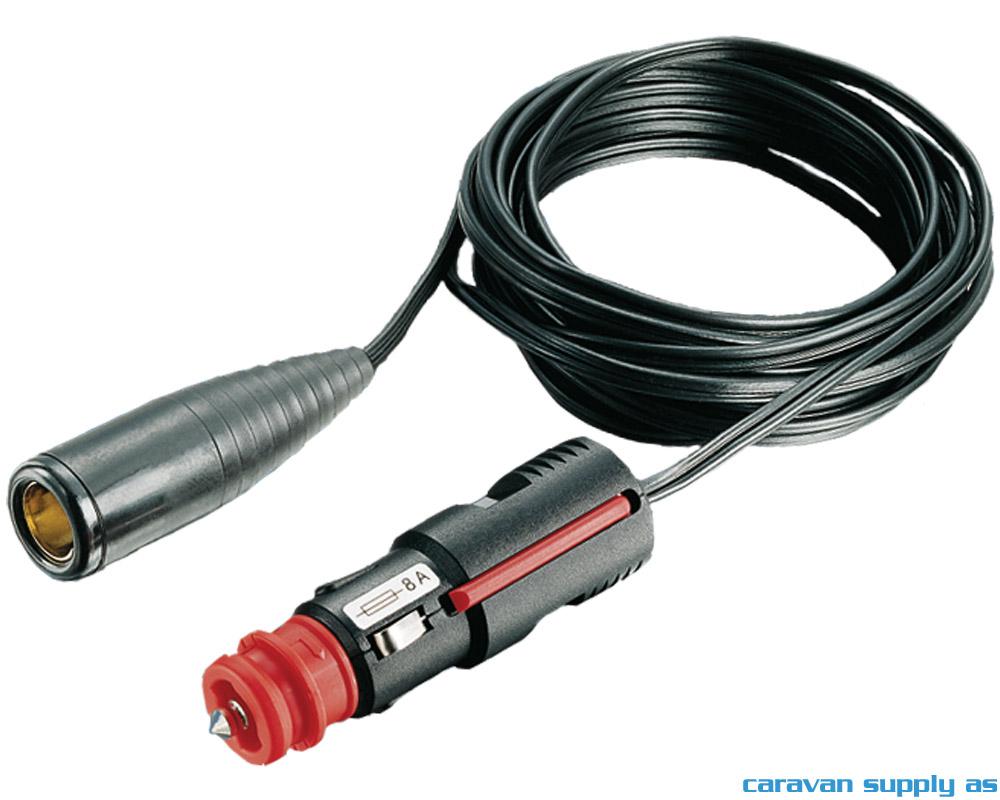12V adapter uni plugg --> norm plugg m/kabel 4m