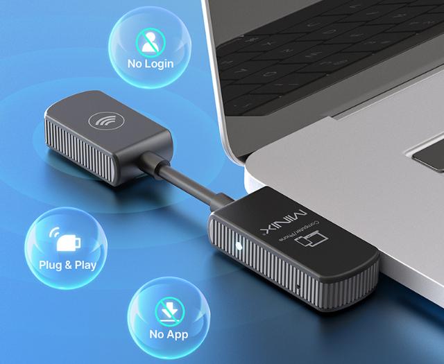 TV sender trådløs MINIX USB-C-HDMI