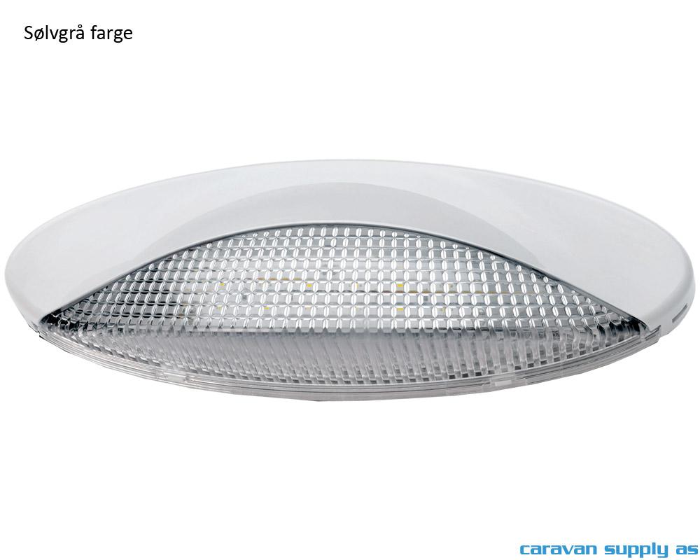 Lampe Wave LED 12V sølvgrå