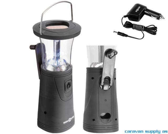 Lampe Brunner EcoDyno Sunn LED 6 solcelle/12V