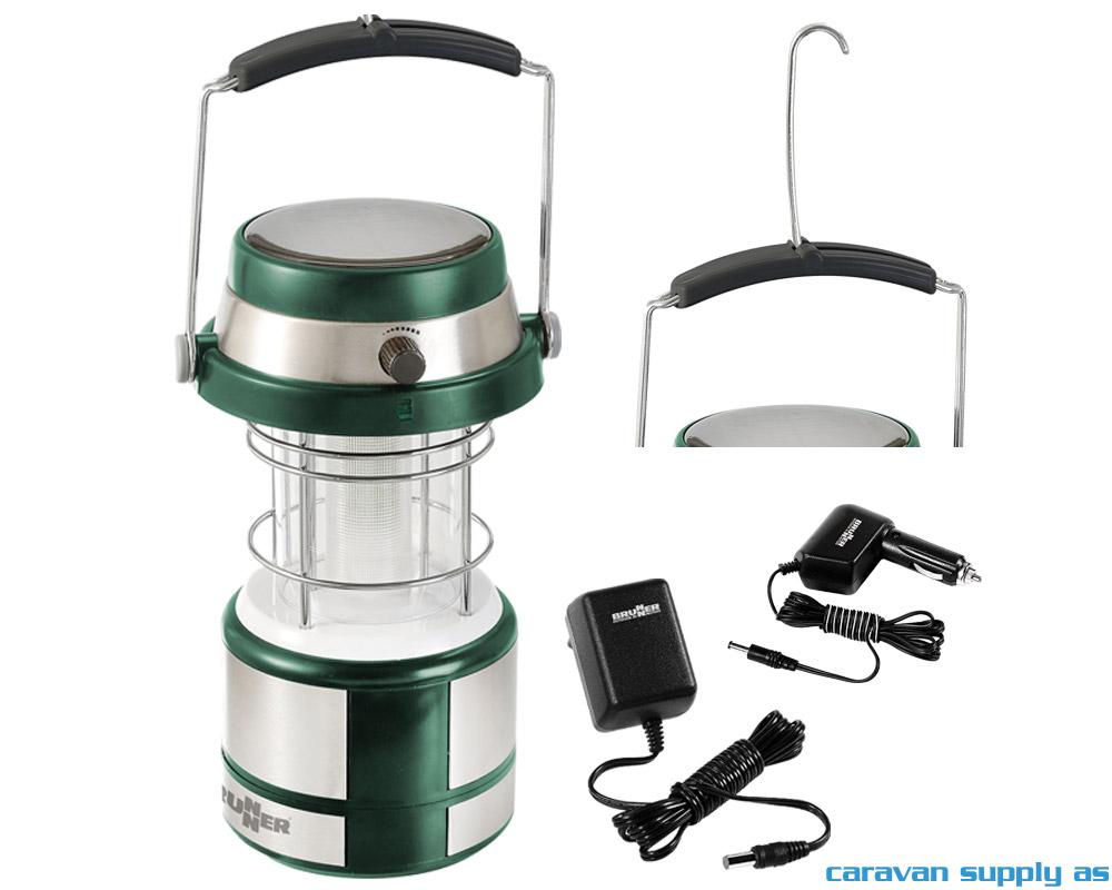 Lampe Brunner Gemini LED solcelle/12V/230V