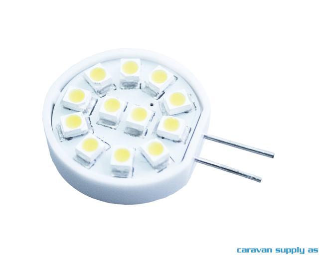 Lyspære G4 LED flat horisontal 150 lumen 1,2W (10W