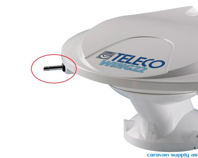 Antennespile til Teleco Wing22