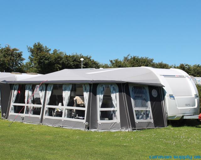 Antenne Tertek Caravan m/120cm mast hvit