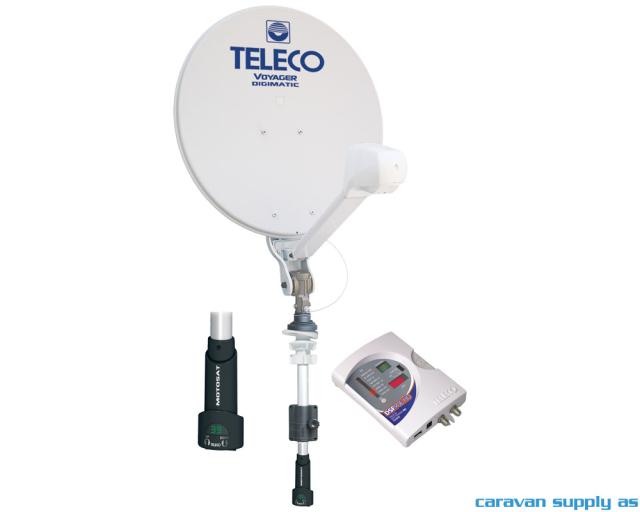Parabolantenne Teleco Voyager Digimatic 85cm m/mas