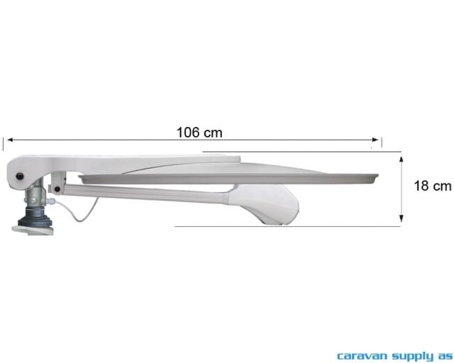 Parabolantenne Teleco Voyager Digimatic 85cm m/mas