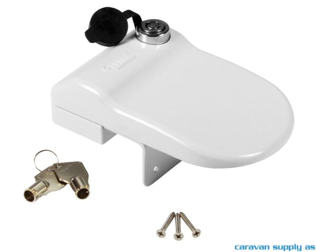 Dørsikring Fiamma Safe Door Frame 15x9x5cm hvit
