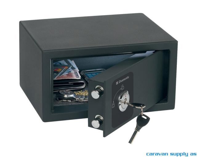 Safe Dometic 310C 9l 31x17x24cm inkl. nøkler mørkg