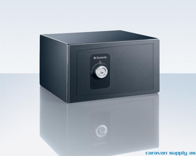 Safe Dometic 310C 9l 31x17x24cm inkl. nøkler mørkg