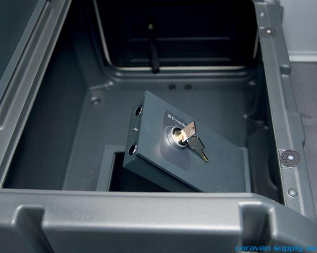 Safe Dometic 310C 9l 31x17x24cm inkl. nøkler mørkg