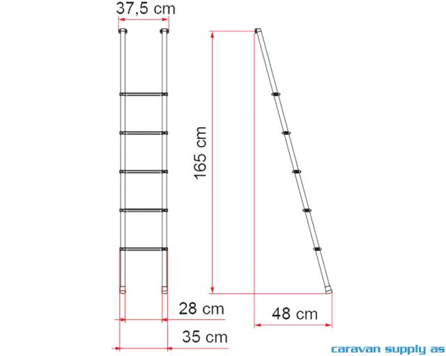 Stige innvendig Fiamma Deluxe 5B