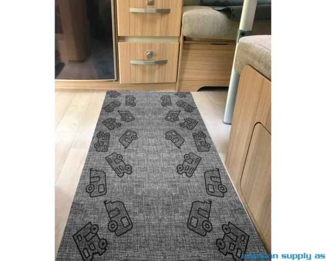 Gulvteppe Runner Kamper 52cm rull á 20m