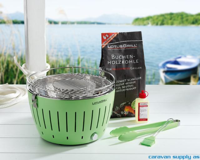 Kullgrill LotusGrill 340 limegrønn