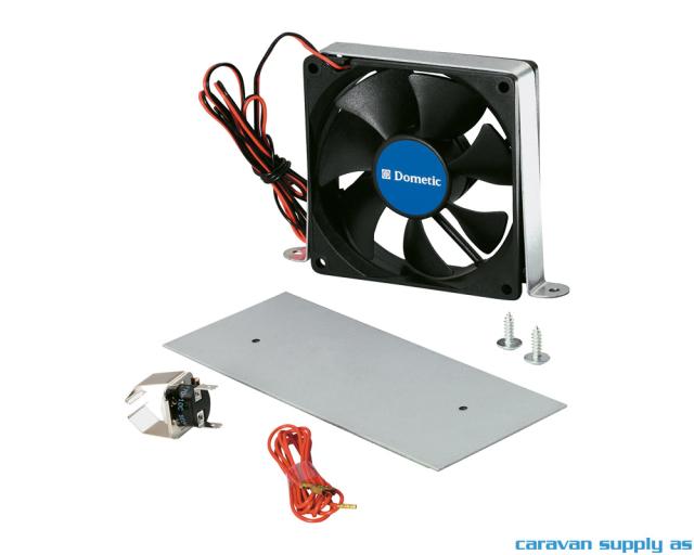 Viftesett til kjøleskap Dometic 12V inkl. feste sv