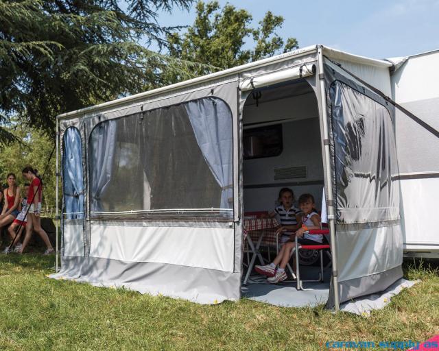 Markise Caravanstore Zip XL 410 royal grey